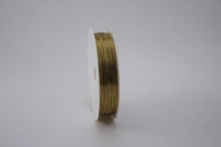 "Gamma" Проволока для бисера металл DGB- 3 d 0. 3 мм 50 м №01 под латунь