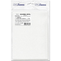 Канва Aida №11 50х50 см белый с перламутровым люрексом