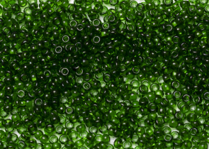Бисер Чехия круглый 10/0 500г 50120h тёмно-зелёный квадратное отверстие