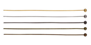 Штифт с шариком DC-107/10 50 мм 10 шт №02 под никель