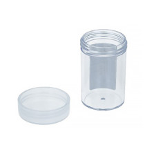 " Gamma" Туба пластик T- 025 прозрачная 6 шт