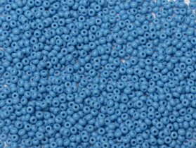 Бисер Чехия круглый 09/0 311-19001 2.7 мм 50г 63050 т.голубой